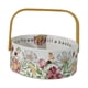 thumbnail image 4 of Cesta De Frutas Floral De Cerámica Retro Para Mesa De Comedor Centro De Mesa Cocina Flor, 4 of 5