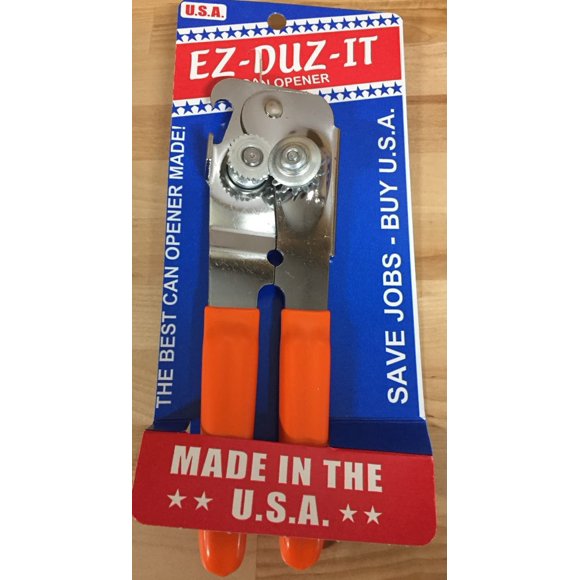 Abrelatas EZ-DUZ-IT 18 cm Naranja de alta resistencia