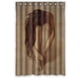 thumbnail image 1 of Cortina de ducha de mujer sexy con ganchos, tamaño 48 x 72 pulgadas, 1 of 3