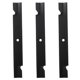 thumbnail image 1 of Juego de cuchillas para cortacésped High Lift Bad Boy Exmark Gravely 60, 1 of 7