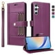 thumbnail image 2 of FOXDOCK Funda tipo Cartera para Samsung Galaxy A55 – Cubierta de Cuero PU con Múltiples Ranuras, Bolsillo para Efectivo y Correa de Muñeca, 2 of 6