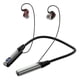thumbnail image 2 of Auriculares Inalámbricos Con Banda Para El Cuello Soporte De Bajos A Prueba De Agua Tarjeta TF Para Gimnasio Deportes Negro, 2 of 5