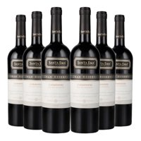 Santa Ema - 6 Vinos Gran Reserva Carmenere, 750 Ml, 13%