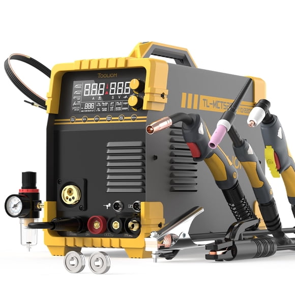 Soldadora TOOLIOM MIG/TIG/Cut/Stick 5 en 1 200 A 110/220 V