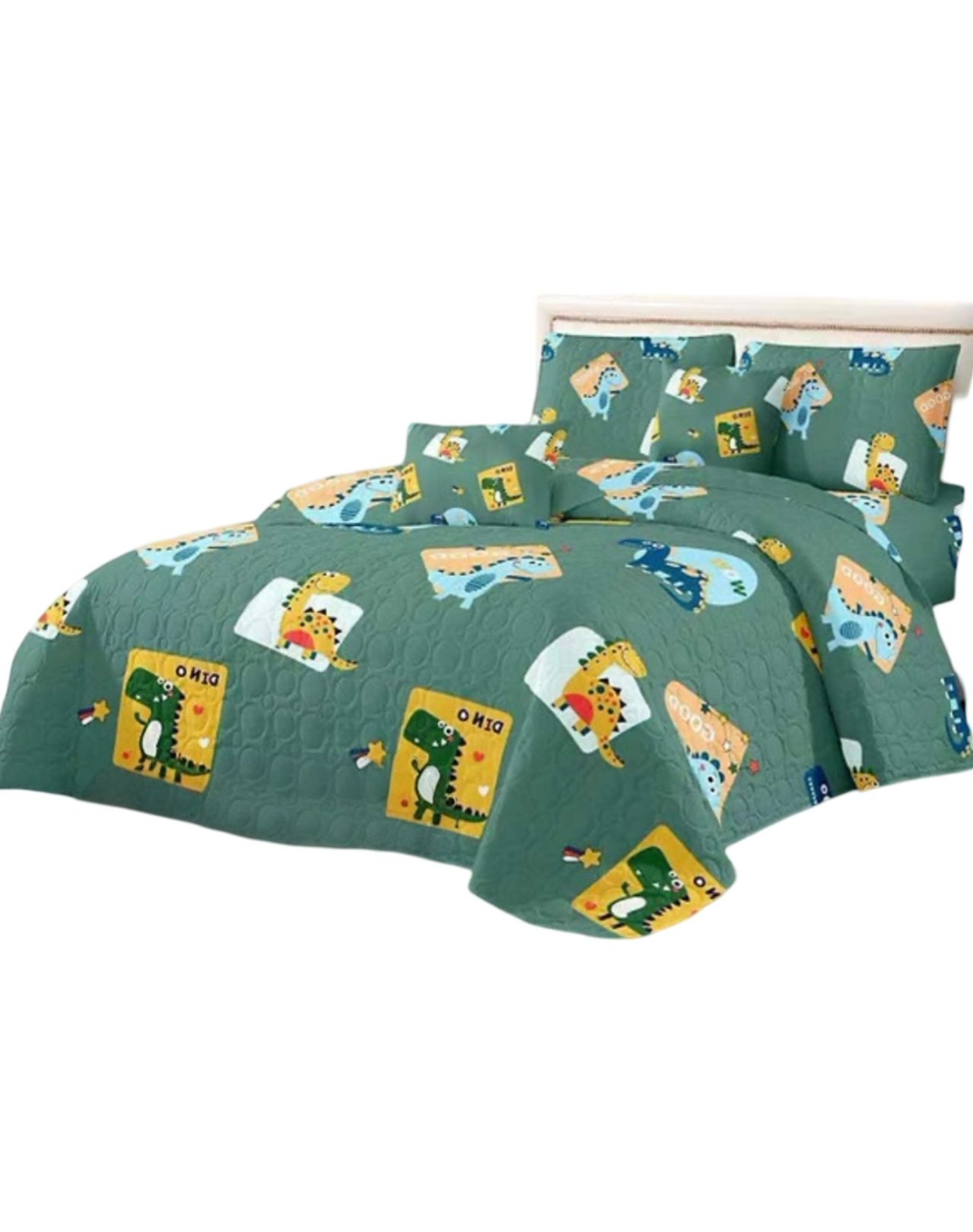 Genérico - Cubrecama 1P Y Media Quilt Verano + Funda Almohada D4