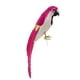 thumbnail image 4 of simulación artificial con plumas loro pájaro modelo animal decoración del hogar d, 4 of 5