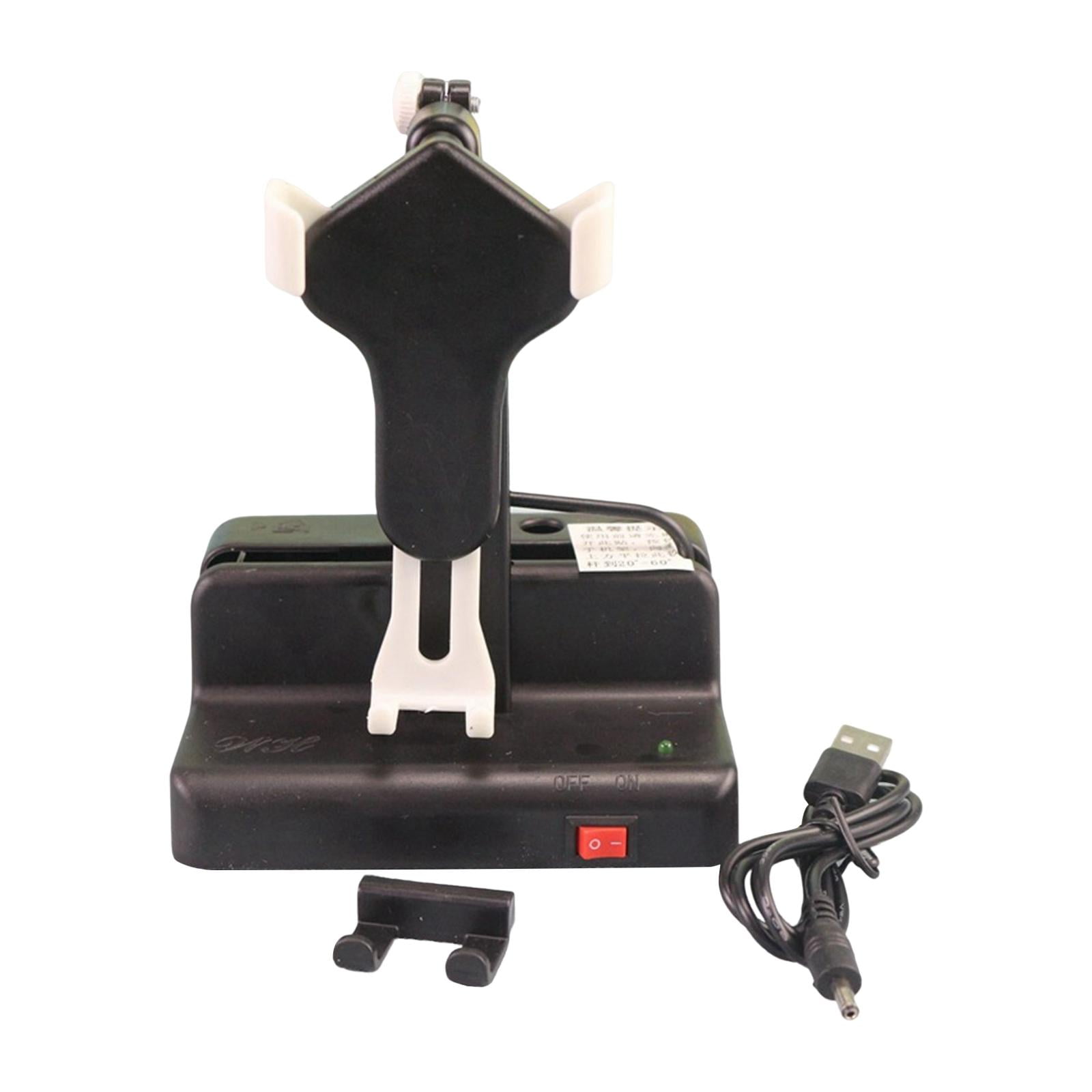 Magideal - Columpio Para Teléfono Cable Usb Soporte Para Teléfono Móvil Wiggle Walking Smart Watch Instalación Simple Accs Podómetro Para Teléfono Móvil Para Blanco