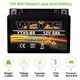 thumbnail image 4 of Batería WEIZE YTX9-BS 12V 8Ah AGM libre de mantenimiento, 4 of 7