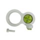 thumbnail image 5 of Nivel De Taladro Pequeño Circular De Burbuja Para Muebles, Carpintería, Taller, Blanco, 5 of 5