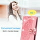 thumbnail image 2 of For IPhone 11 13 14pro Case Glitter Bling With Card Holder And Stand Leather Flip Wallet Butterfly Shockproof Protective Case For IPhone 11 6.1 Inch Crystal, 2 of 2