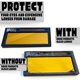 thumbnail image 2 of Lentes de soldadura transparentes Ridge Products – paquete de 10 (5 × 10,8 cm), 2 of 6