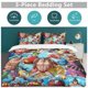 thumbnail image 5 of FRANKY Bed Duvet Cover Funny Anime Cartoon Bedding Sets Lightweight 3 Piece Comforter Sets, 5 of 5