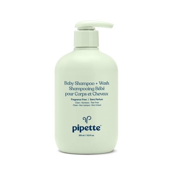 Champú y gel de baño Pipette Baby sin fragancia 350 ml