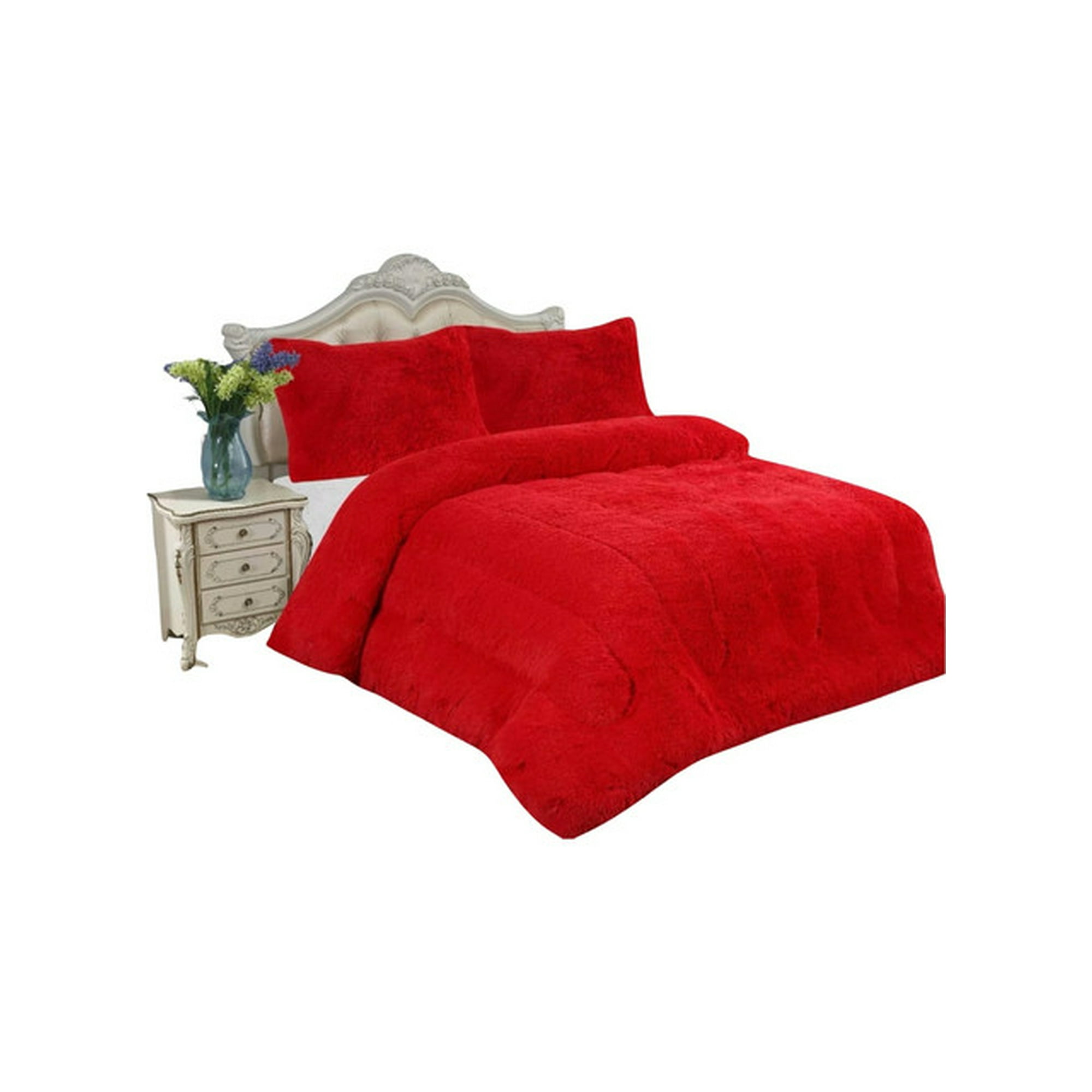 Todo Para El Hogar - Plumón Peludo De Invierno 1.5 Plaza