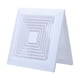 thumbnail image 3 of Cubierta De Ventilación De Aire Cuadrado Baño De Techo De Baño Cubierta De Rejilla Para Fábricas Tipo C De Oficina, 3 of 5