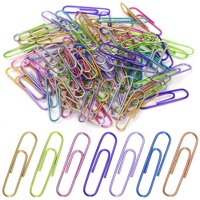 Clips Sotmaltk Jumbo, 150 Unidades, 5 Cm, Varios Colores