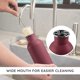 thumbnail image 4 of BOTELLA Bambaw 1000 ml Rojo con Asa de Acero Inoxidable, 4 of 8