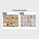 thumbnail image 1 of 30pcs Vintage Flower Character Handmade Paper for Scrapbooking and Crafts, 1 of 5
