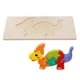 thumbnail image 5 of Rompecabezas De Madera Para Niños Rompecabezas De Dinosaurios De Madera Para Niños Pequeños Parasaurolophus Preescolar, 5 of 5