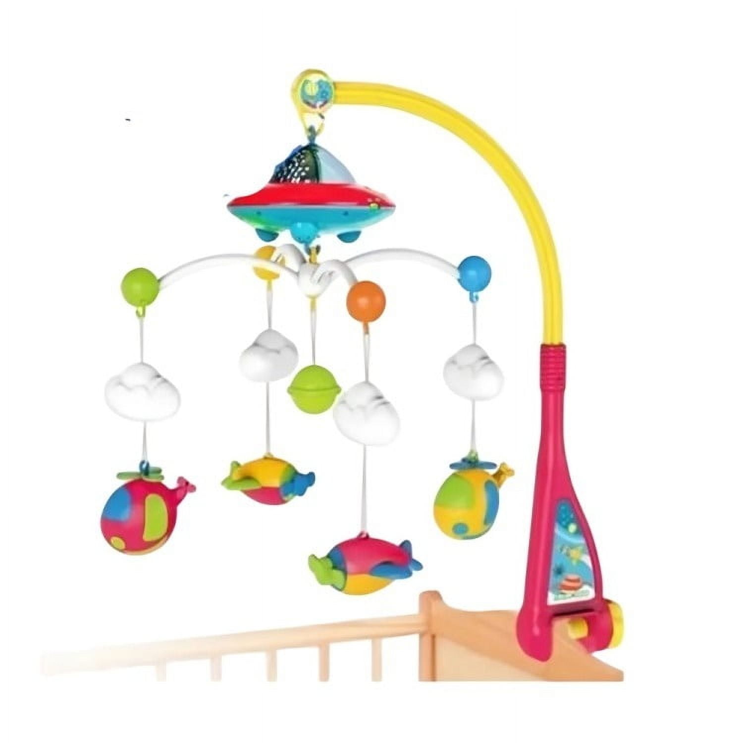 Genérico - Movil Musical Con Control Y Luz De Proyección Para Bebe