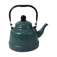 Bothyi - Esmalte Hervidor Cerveza Estufa Tetera Café Té Fogata Camping Esmaltado Verde