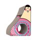 thumbnail image 2 of Rascador Para Gatos No Más Rasgado Con Dise?o De Orificio De Bola De Campana Para Proteger Alfombras De Color Rosa, 2 of 5
