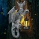 thumbnail image 1 of Estatua de dragón solar para exterior IDEA SHOW con LED para jardín, 1 of 7