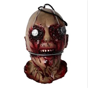 Dym - Cabeza Cortada Colgante De Terror Para Decoración Halloween