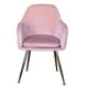thumbnail image 1 of Poltrona Velvet Lux Rosada, 1 of 3