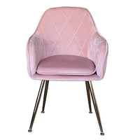 Habita2 Chile - Poltrona Velvet Lux Rosada