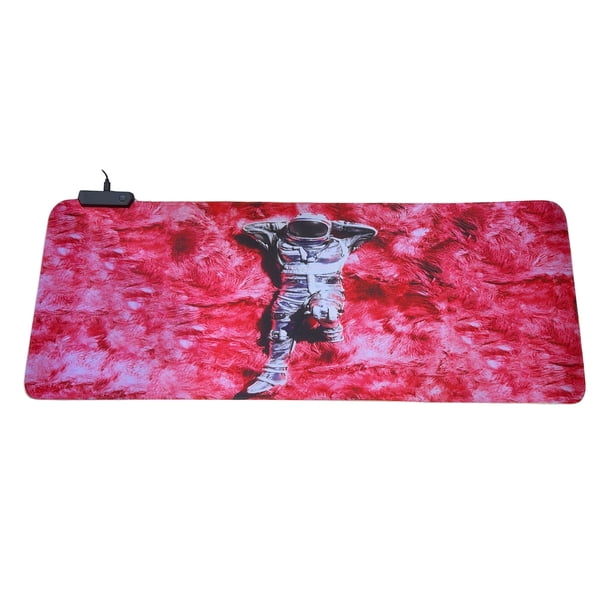 Mousepad Gamer Led RGB USB 80X30cm para oficina modelo TEC230