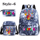 thumbnail image 1 of Cartoon Manana Sera Bonito 3 Piece Backpack Boys Women's Cute Rucksack Shoulder Bag Pencil Bag Teenage School Bag, 1 of 3