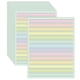thumbnail image 1 of Papel de escritura BLSUREFYX 21,6 × 27,9 cm multicolor 90 hojas, 1 of 7