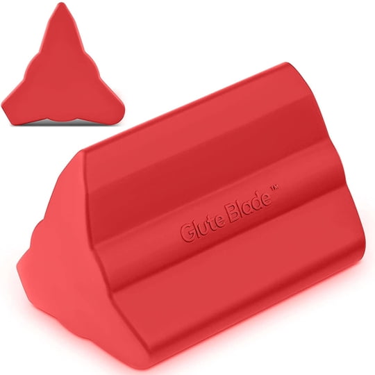 Rodillo De Masaje Glute Blade Plus Piriformis Con 3 Cabezales Rojo