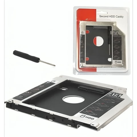 Genérico - Caddy Adaptador Notebook Sata Hdd Ssd