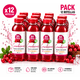 thumbnail image 1 of Pack 12 Agua de Frutas Be! fresh Vitamina C Cranberries 450cc, 1 of 2