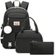 thumbnail image 3 of Mochila Escolar Para Niñas Con Lonchera (negra), 3 of 3