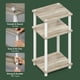 thumbnail image 4 of Mesa auxiliar Furinno JUST Mesa auxiliar de 3 niveles Sonoma Oak, 4 of 8