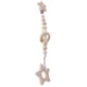 thumbnail image 1 of Baby Dummy Holder Clips de chupete Cadenas de chupete Estrella de cuentas de madera de dibujos animados, 1 of 5