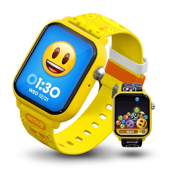 Smart Watch My Play Watch Emoji para juegos para todas las edades, resistente al agua