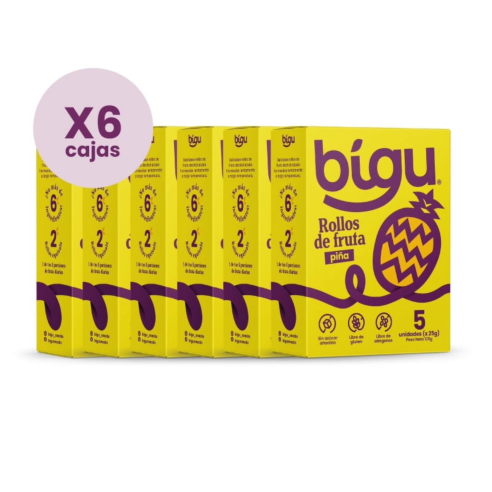 Bigu - Rollo Fruta Pina 125gr