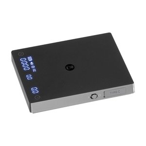 Magideal - Báscula De Cocina O Cafetería Con Temporizador, Báscula Electrónica, Herramienta Portátil Multifunción, Báscula De Café Expreso Recargable Para Cocina