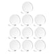 thumbnail image 1 of 10x tarjetas acrílicas en blanco para mesa, números de mesa DIY, tarjeta de lugar, etiqueta de nombre de invitado para decoración de cena de banquete , Claro 10 piezas redondas., 1 of 5