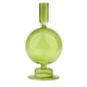 thumbnail image 3 of Candelabros Cónicos De Vidrio Verde Centro De Mesa Candelabros Transparentes Decoración, 3 of 3