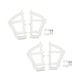 thumbnail image 2 of Bisagras para Zapatero, Blanco, 2 of 3