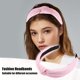thumbnail image 3 of Ofertas Únicas 1 pieza Diadema de Nudo de Algodón Texturizado Suave para Mujeres 1.3 Pulgadas de Ancho Rosa, 3 of 7