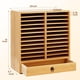 thumbnail image 3 of Organizador de Marcadores Furneeture de Bambú con 216 Ranuras y Cajón, 3 of 7