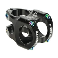 Ioensy - Vástago De Bicicleta De 31,8Mm/35Mm, Barra De Manillar De Vástago Corto Para Bicicletas De Carretera Mtb, Negro