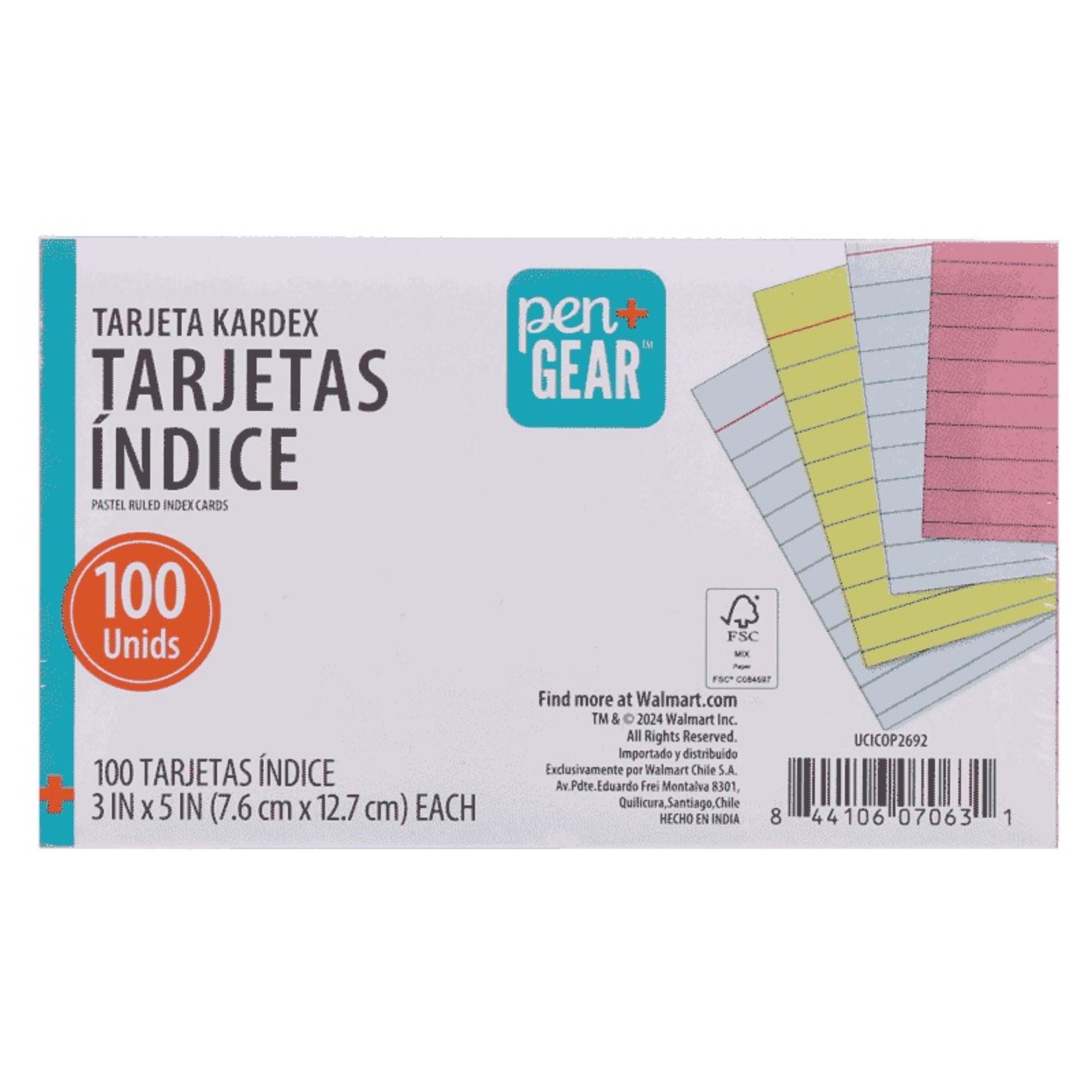 Tarjeta Índice Linea Pen&Gear