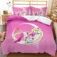 thumbnail image 1 of Kawaii Sailor Moon Bedding Set for boys Girls Luxury Duvet Cover Pink Comforter Double Duvet Cover Set with CoverBed Sheets, 1 of 5